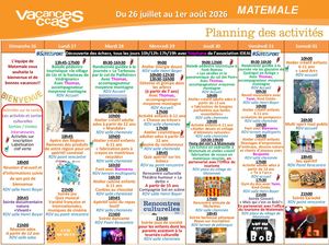 Semaine 31 Du 26 07 Au 01 08