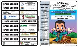 Feuillet Paroissial 26 Juillet 2026