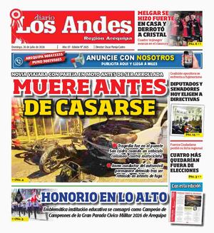2026 07 26 Diario Los Andes Aqp