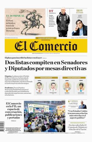 2026 07 26 Diario El Comercio