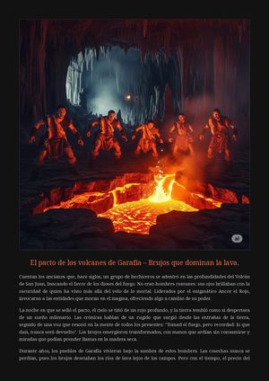 El pacto de los volcanes de Garafía