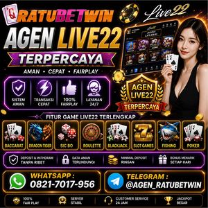 RATUBETWIN AGEN LIVE22 TERPERCAYA & RESMI