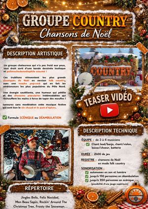 Groupe Country De Noël