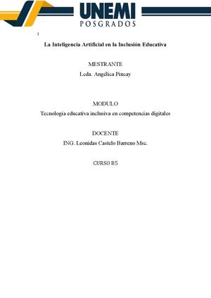 Tecnologia Tarea