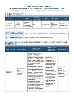 Sesiones Dpcc Y Ccss