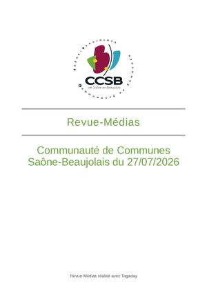 Revue de presse du 27 juillet 2026