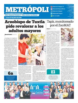 Metropoli Lunes 27 De Julio 2026