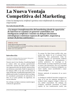 Marketing Agéntico La Nueva Ventaja Competitiva Del Marketing