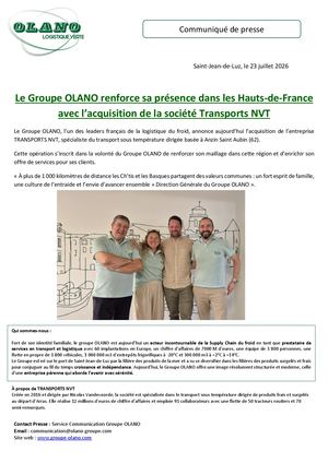 Communiqué De Presse Nvt