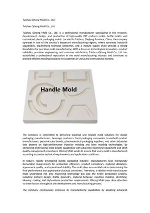 Water Bottle Mold