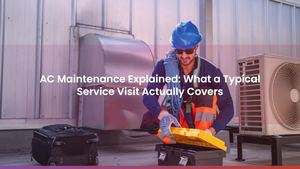 AC Maintenance Explained: What a Typical Service Visit Actually Covers