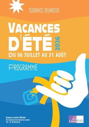 Programme Été Service Jeunesse 2026