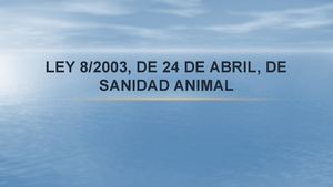 Ley Sanidad Animal2
