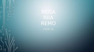REGA REMO RIIA