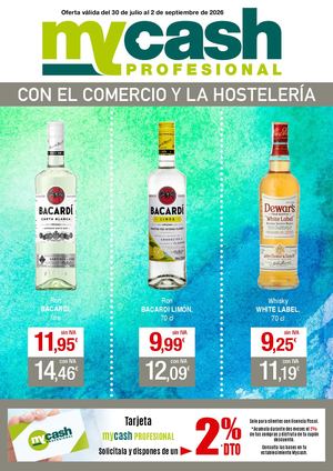 Oferta válida del 30 de julio al 2 de septiembre de 2026