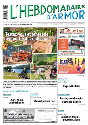 L'Hebdomadaire d'Armor n°3758 du samedi 25 Juillet 2026