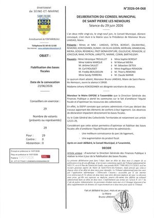 Delib 2026 04 068 Fiabilisation Des Bases Fiscales
