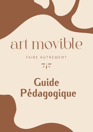2026 Guide Pédagogique Art Movible