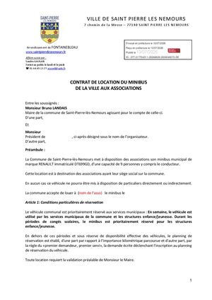 Pj Delib 2026 04 072 Contrat Location Minibus