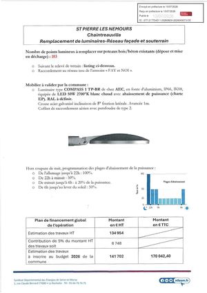 Pj Delib 2026 04 073 Contrat Délégation De Travaux Éclairage Public Chaintréauville