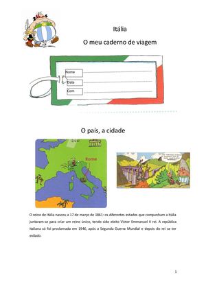 Roma Caderno De Viagem