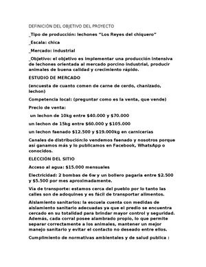 Proyecto Porcino Grupo 1