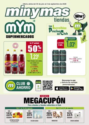 Oferta válida del 30 de julio al 2 de septiembre de 2026