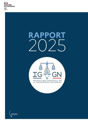 Rapport annuel de l'IGGN 2025