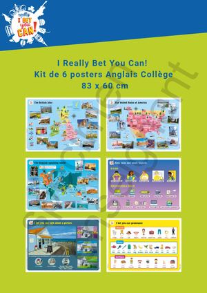 Extrait Kit De Poster I Really Bet You Can!