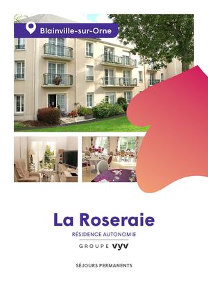Résidence Autonomie "La Roseraie" • Blainville-sur-Orne • 2026