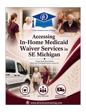 Accessing In Home Medicaid Waiver Services In Michigan 2024