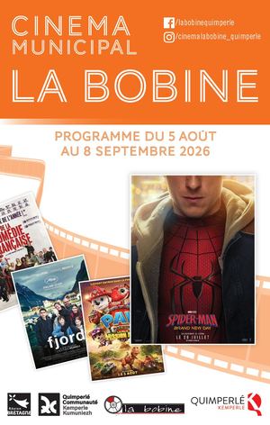 La Bobine - Programme du 5 août au 8 septembre 2026