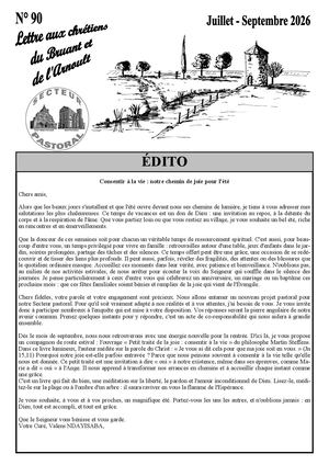 Lettre Aux Chrétiens N°90