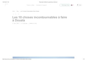 Les 10 Choses Incontournables A Faire A Douala