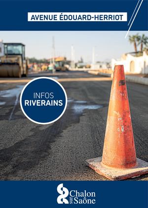 INFOS RIVERAINS - AVENUE EDOUARD HERRIOT