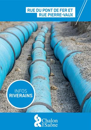 INFOS RIVERAINS - RUES DU PONT DE FER ET PIERRE VAUX