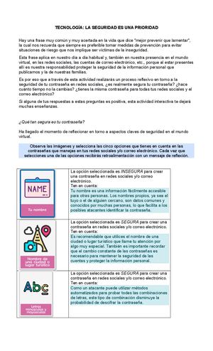 Lectura 4 Seguridad En Los Correos Y Claves