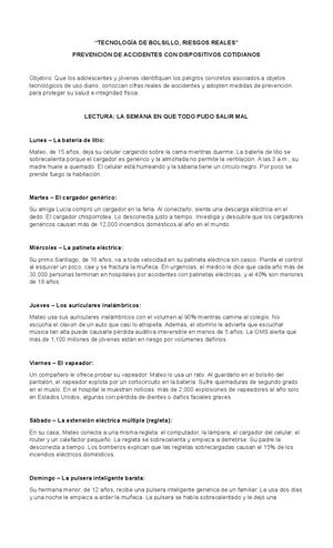 Lectura 5 Tecnología De Bolsillo