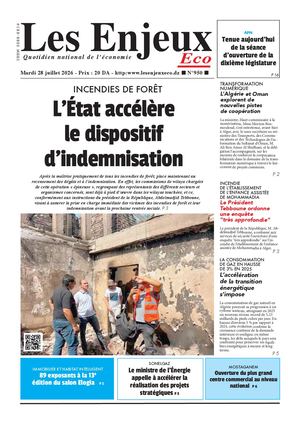 LES ENJEUX ECO N°950