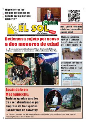 2026 07 27 Diario El Sol Cuz