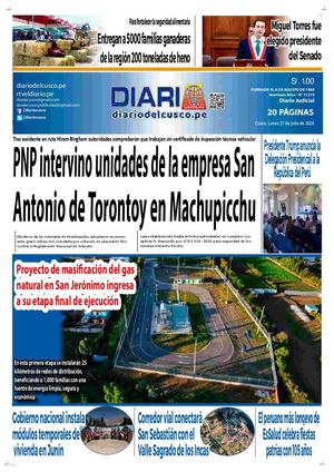 2026 07 27 Diario Del Cusco