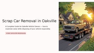 Scrap Car Removal In Oakville