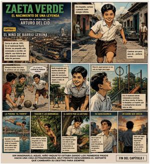 ZAETA VERDE CAPITULO 1 EL NACIMIENTO DE UNA LEYENDA. ARTURO DEL CID