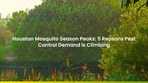 Houston Mosquito Season Peaks: 5 Reasons Pest Control Demand Is Climbing