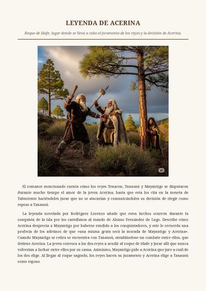 Leyenda de Acerina