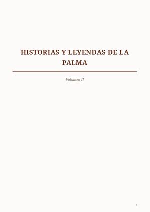 10 historias y leyendas de La Palma volumen II