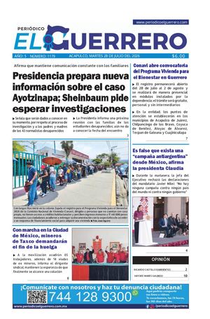 Martes 28 de julio del 2026