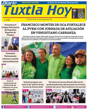 Tuxtla Hoy 28 De Julio 2026 Ok