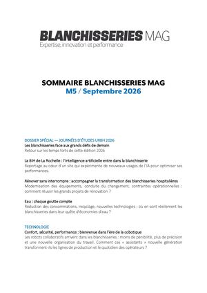 Sommaire BMag Septembre 2026