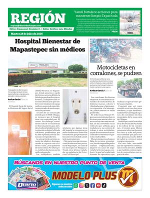Region Martes 28 De Julio 2026